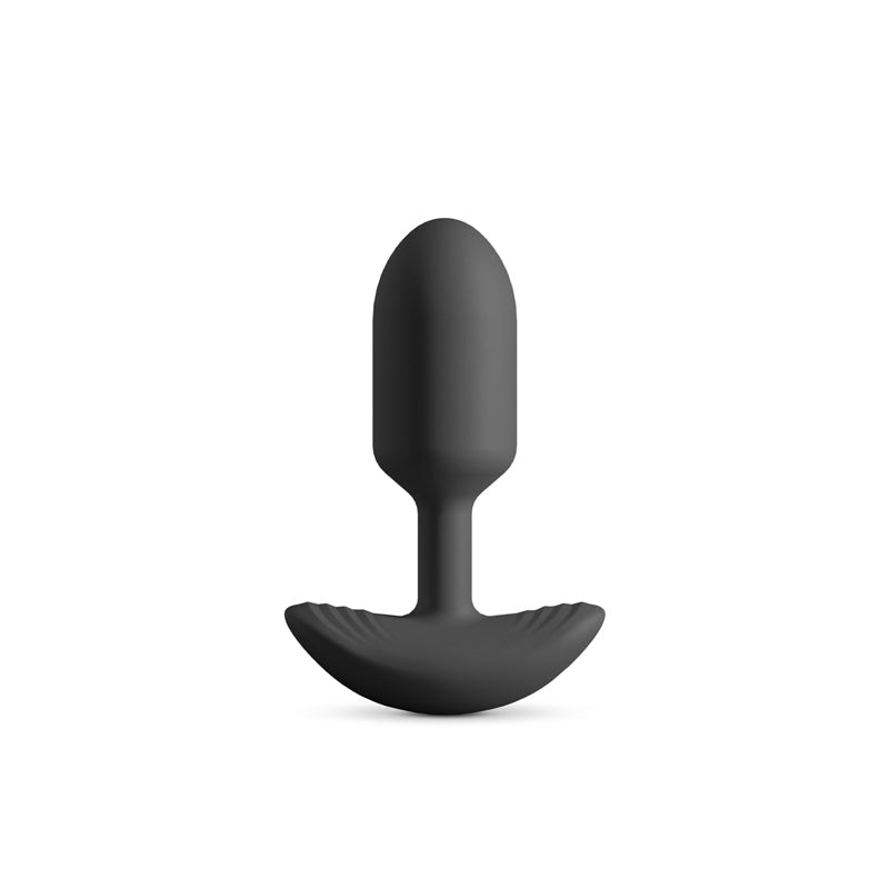 Renegade Pulse - Black - Black 11 cm USB Rechargeable Vibrating Butt Plug - Silk and Sin