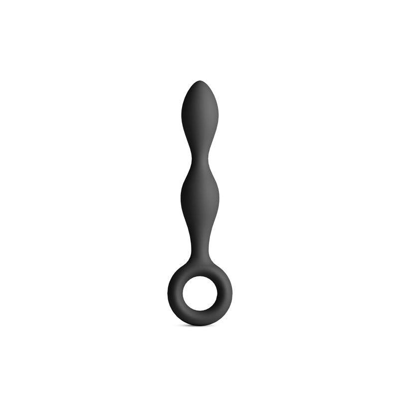 Renegade Slim - Black - Black 12.7 cm Anal Plug - Silk and Sin