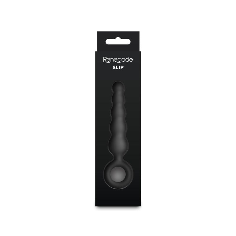 Renegade Slip - Black - Black 12.7 cm Anal Plug - Silk and Sin