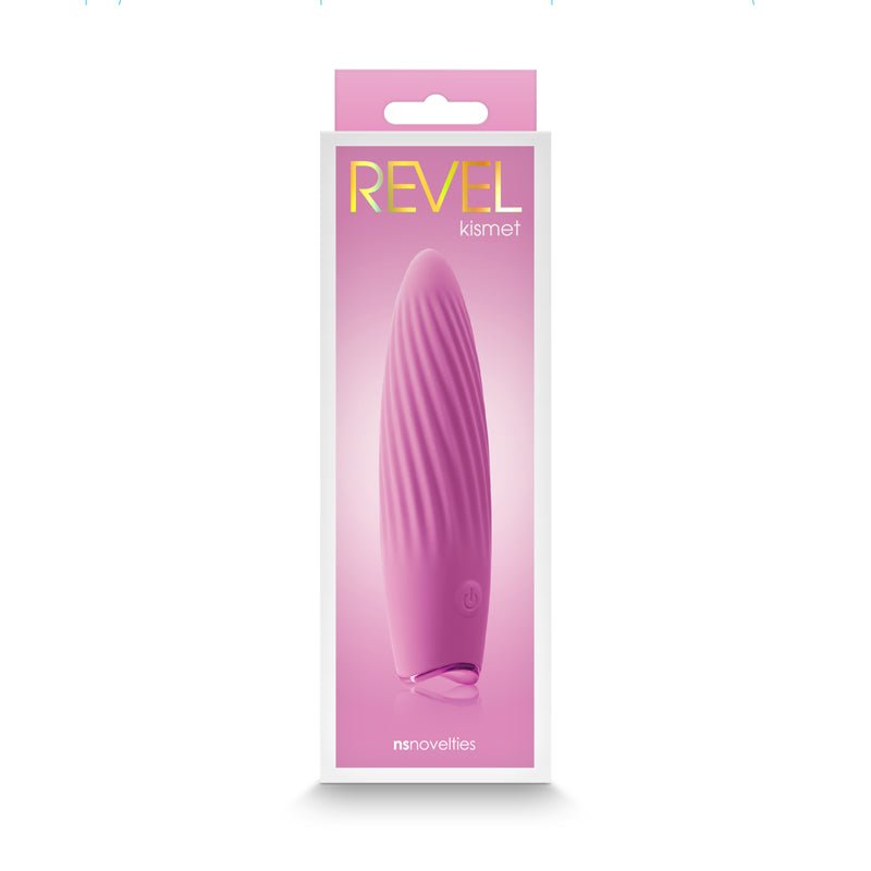 Revel Kismet - Pink - Pink 11.8 cm USB Rechargeable Vibrator - Silk and Sin