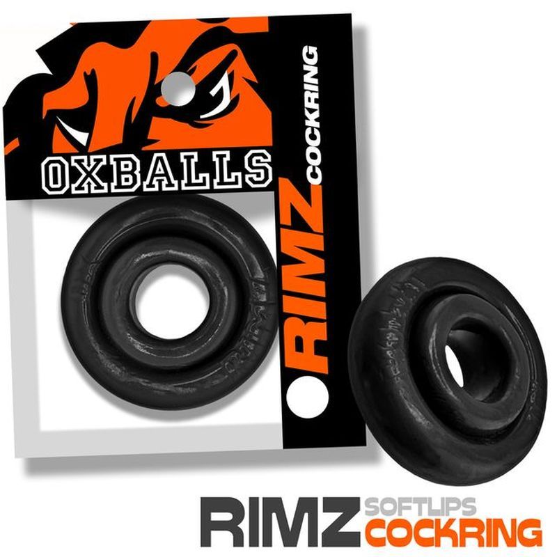 Rimz Ring Black - Silk and Sin