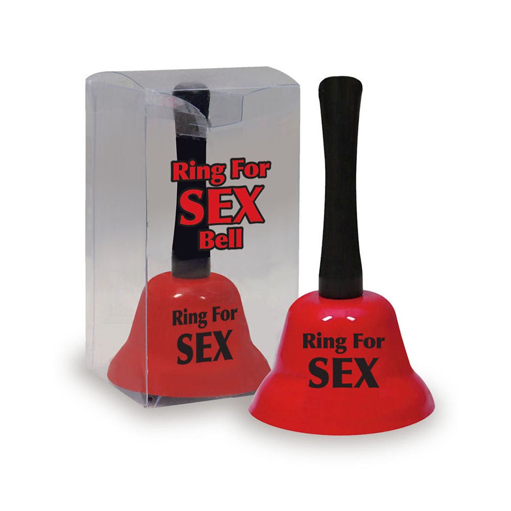 Ring For Sex Bell - Red Novelty Bell - Silk and Sin