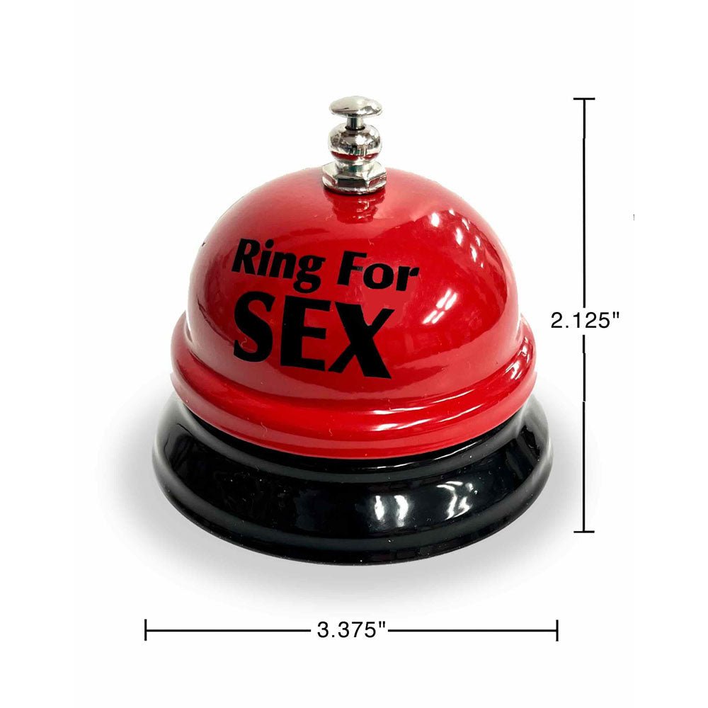 Ring For Sex Table Bell - Novelty Bell - Silk and Sin