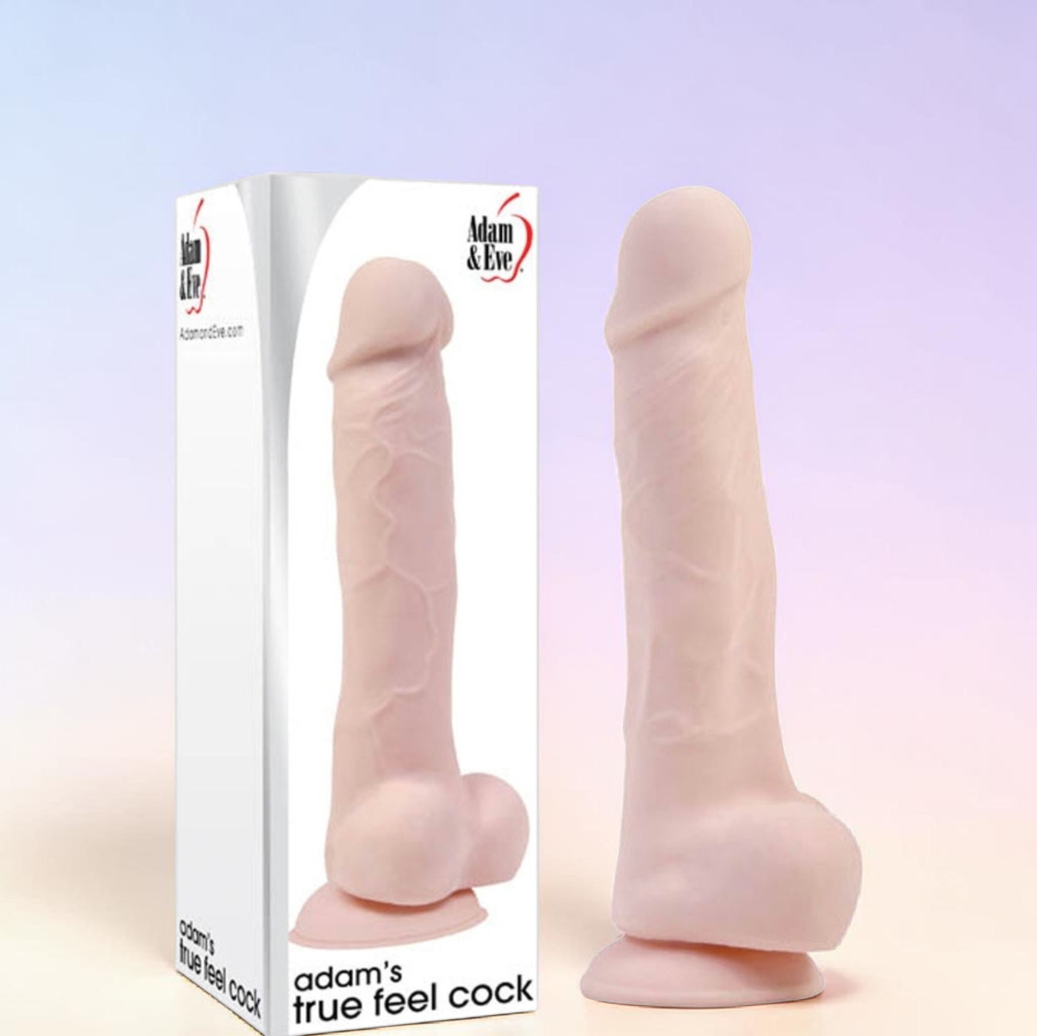 Adam & Eve Adam's True Feel Cock - Flesh 17.8 cm (7'') Dong