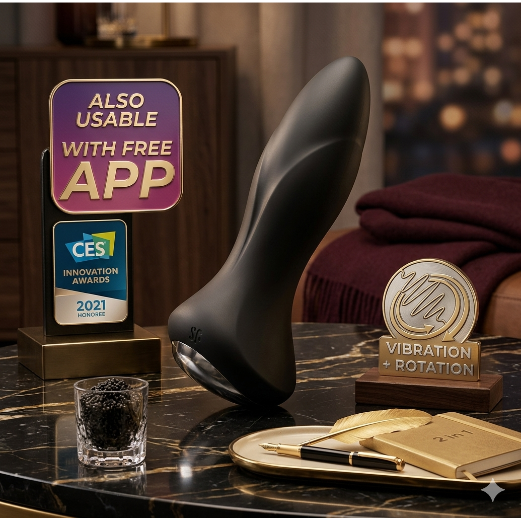 Satisfyer Rotator Plug 1+ Black