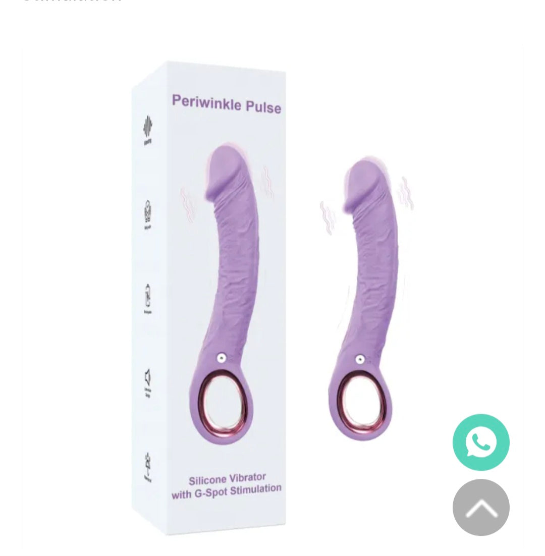 10-Speed Rechargeable G-Spot Vibrator – Purple Silicone Curved Waterproof Massager