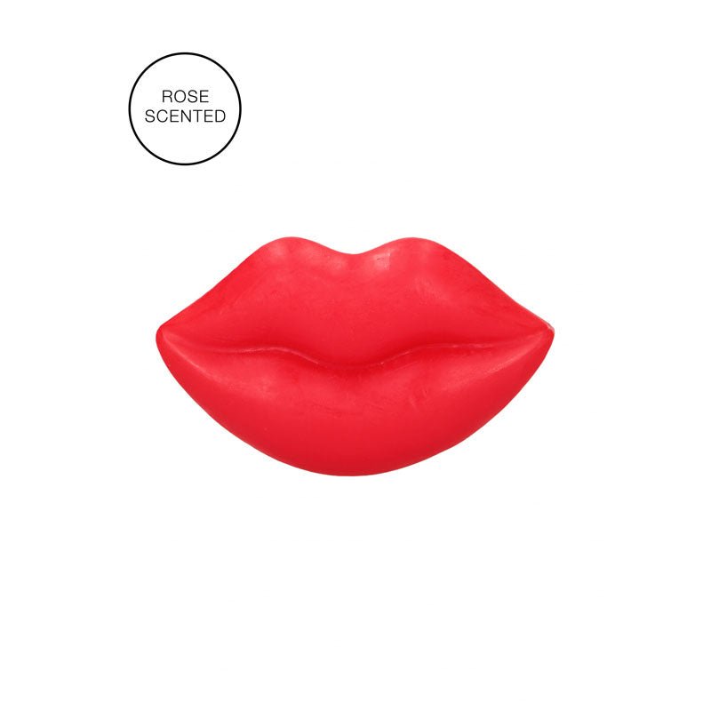 S - LINE Kiss Soap - Rose Scented Novelty Soap - silkandsin