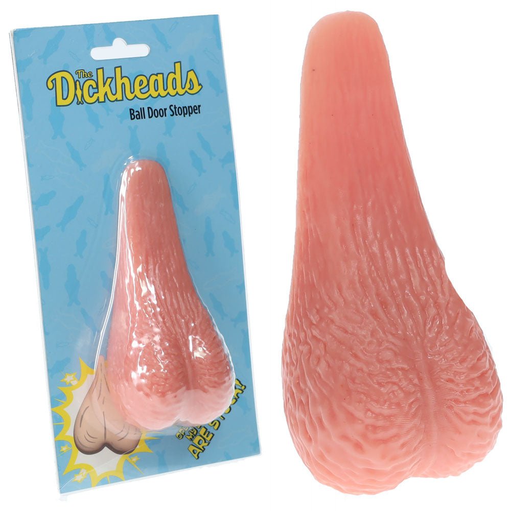 S - LINE The Dickheads - Ball Door Stopper - Novelty Door Stop - silkandsin
