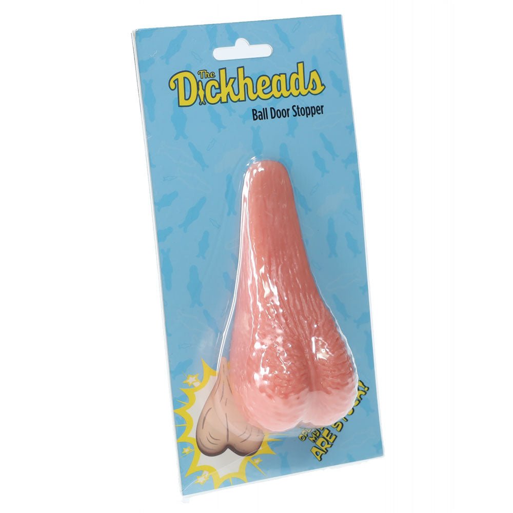 S - LINE The Dickheads - Ball Door Stopper - Novelty Door Stop - silkandsin
