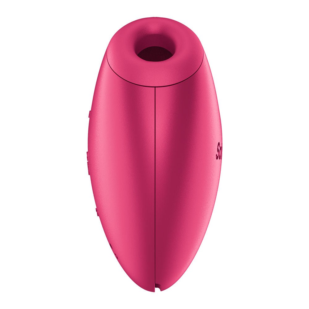 Satisfyer Cutie Heart - Battery Operated - Pink Air Pulsation Stimulator with Vibration - silkandsin