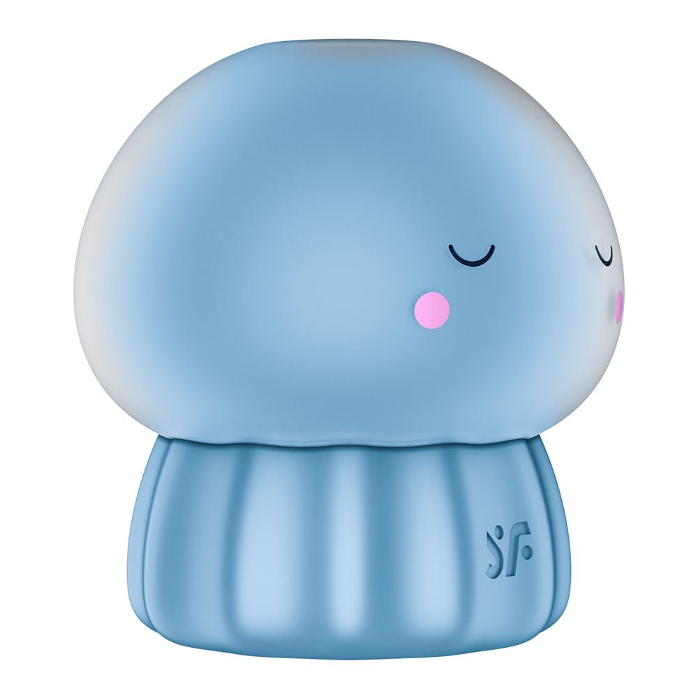 Satisfyer Jelly - cious - Blue USB Rechargeable Air Pulse Stimulator - silkandsin