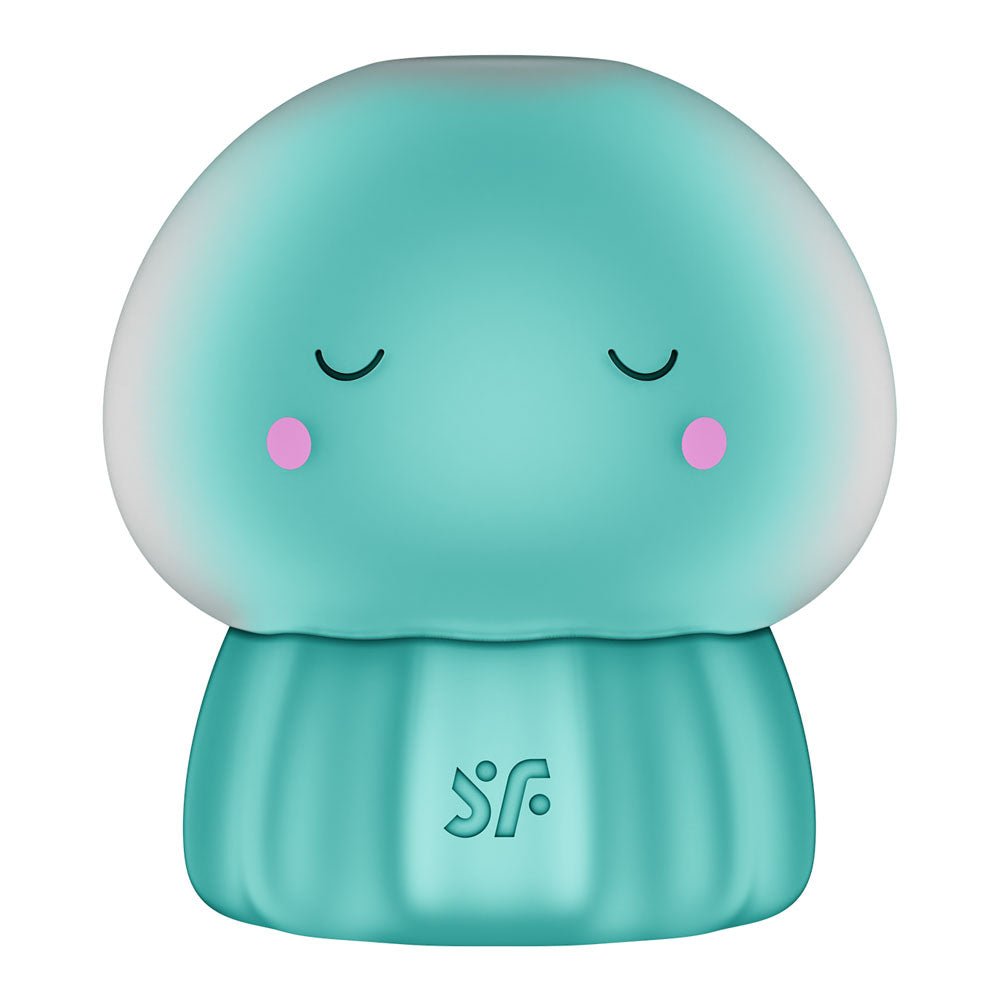 Satisfyer Jelly - cious - Green - Green USB Rechargeable Air Pulse Stimulator - silkandsin