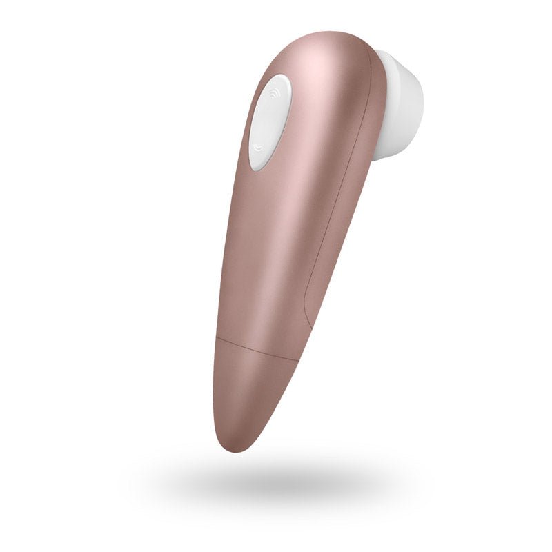 Satisfyer Number 1 - Rose Gold Touch - Free Clitoral Stimulator - silkandsin