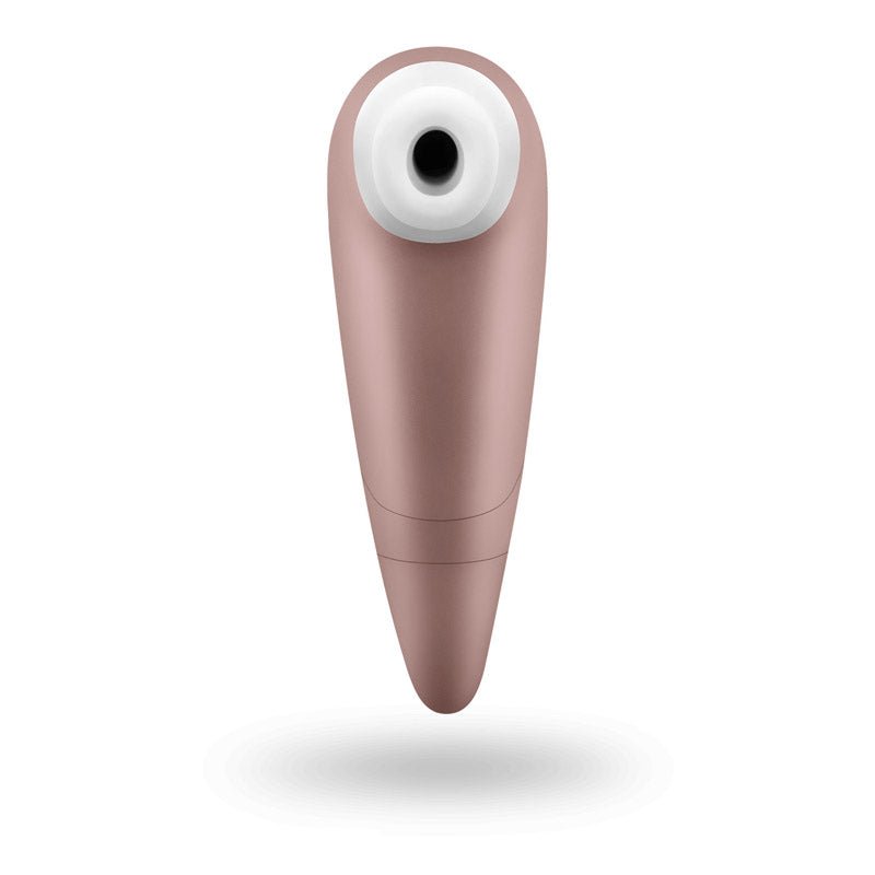 Satisfyer Number 1 - Rose Gold Touch - Free Clitoral Stimulator - silkandsin