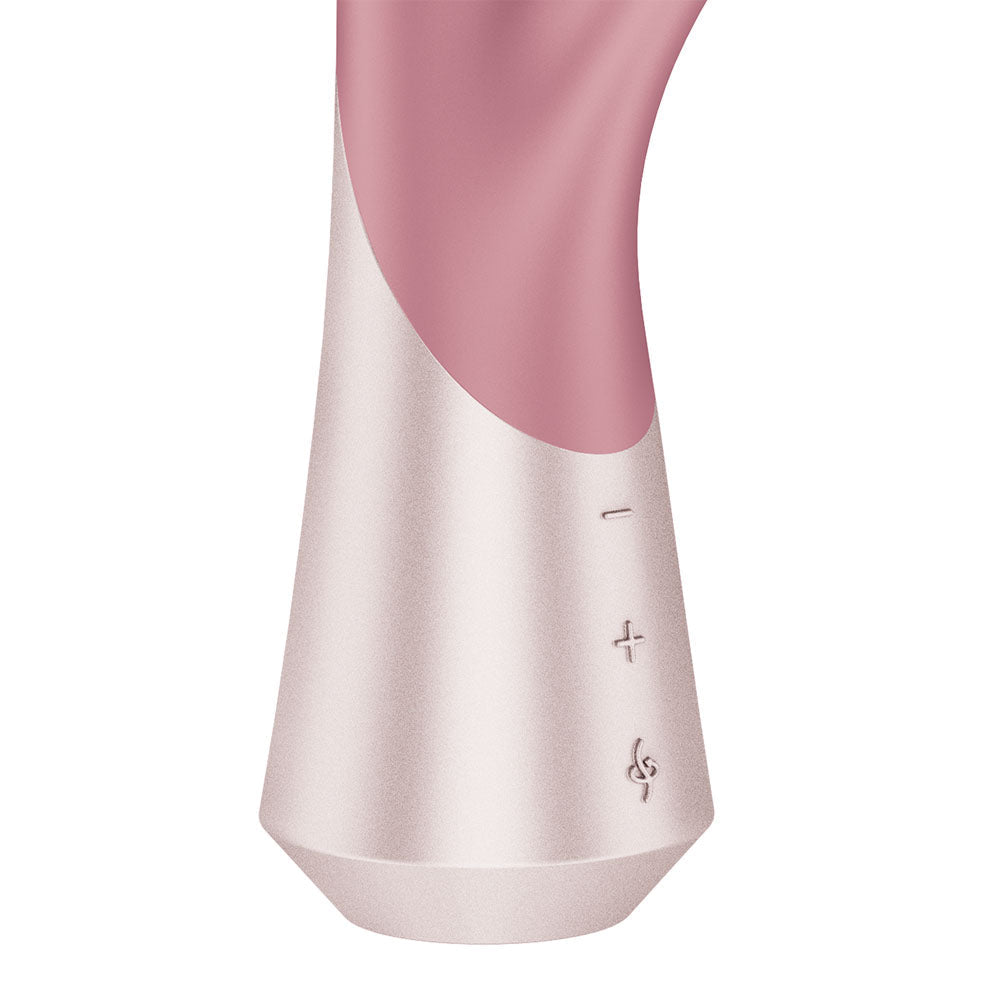 Satisfyer Pearl Bunny 1 - Pink 22.3 cm USB-C Rechargeable Rabbit Vibrator - Silk and Sin