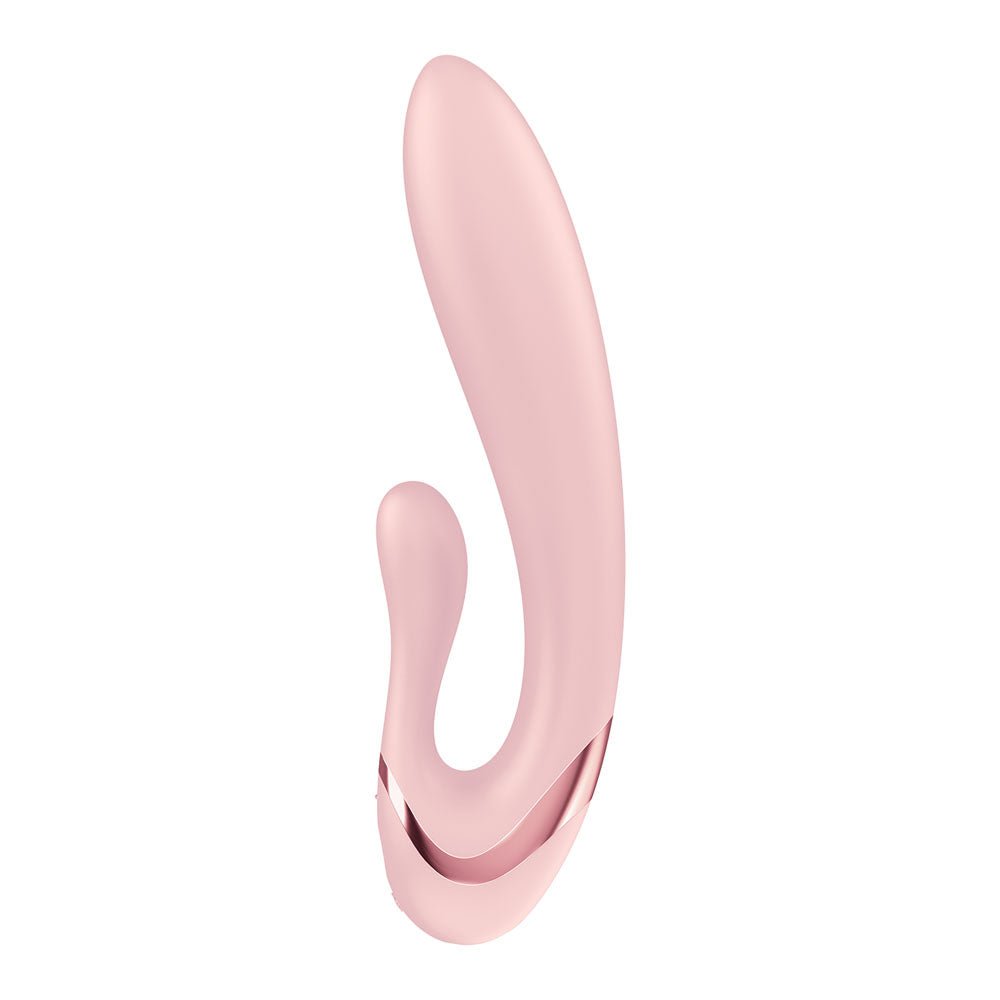 Satisfyer Pearl Bunny 3 - Pink 20.7 cm USB-C Rechargeable Rabbit Vibrator - Silk and Sin