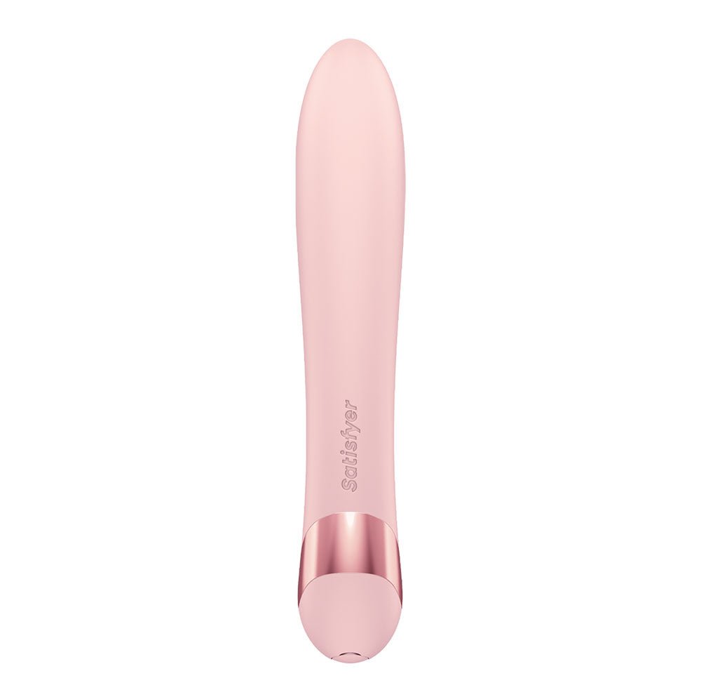 Satisfyer Pearl Bunny 3 - Pink 20.7 cm USB-C Rechargeable Rabbit Vibrator - Silk and Sin