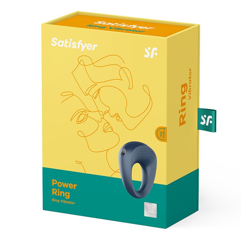 Satisfyer Power Ring - Vibrating Cock Ring - silkandsin