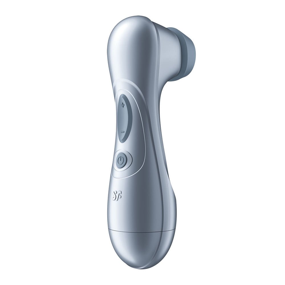 Satisfyer Pro 2 - Blue - Battery Series - Blue Touch - Free Clitoral Stimulator - silkandsin