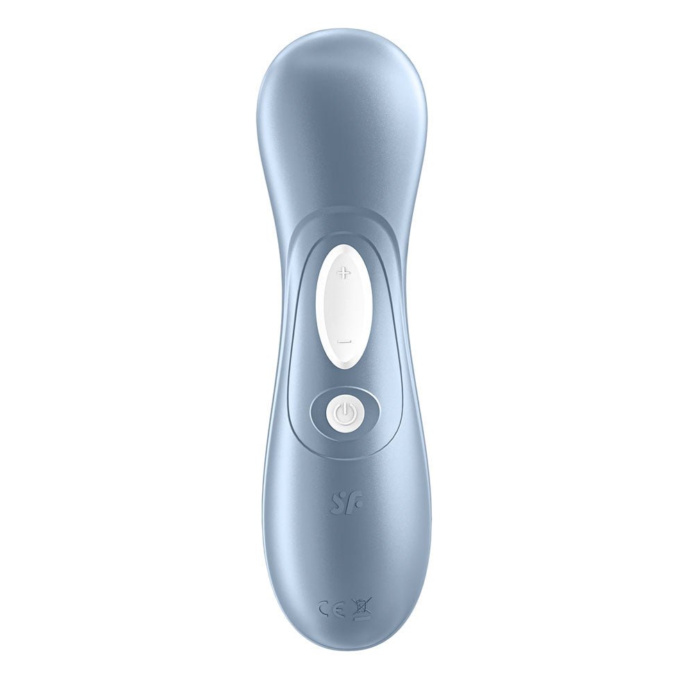 Satisfyer Pro 2 - Blue - Touch - Free USB - Rechargeable Clitoral Stimulator - silkandsin