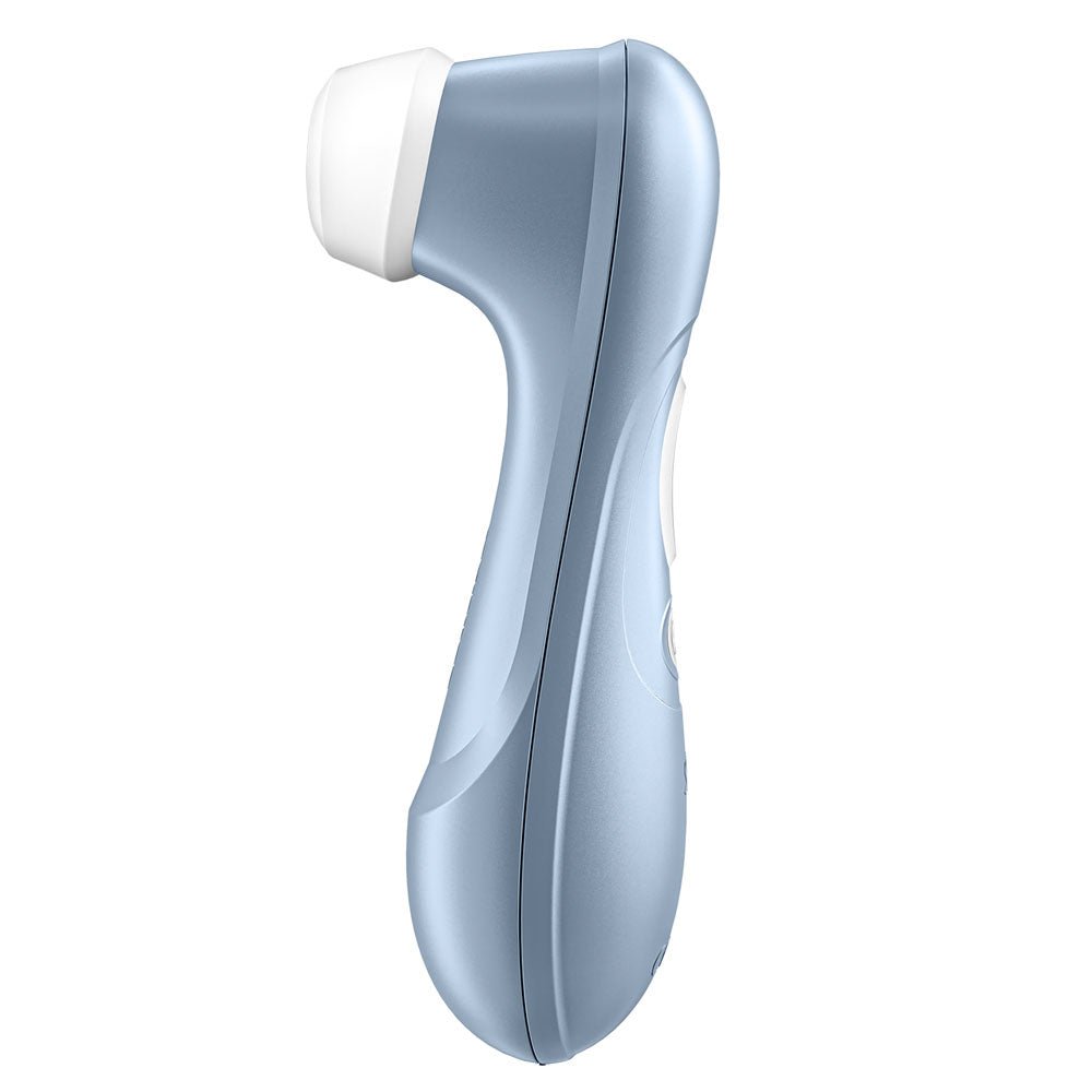 Satisfyer Pro 2 - Blue - Touch - Free USB - Rechargeable Clitoral Stimulator - silkandsin