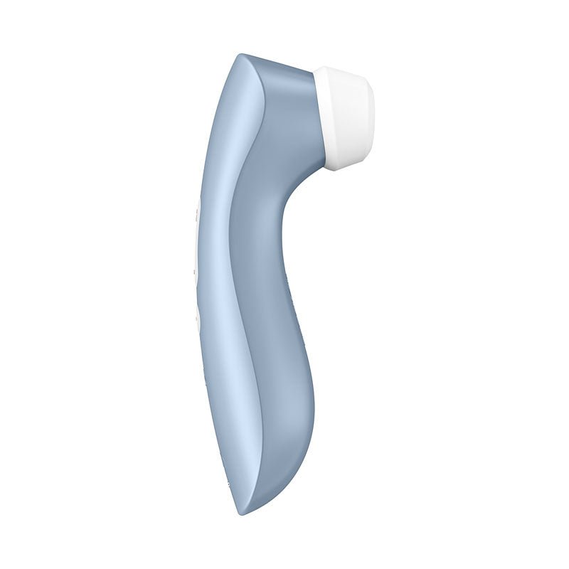 Satisfyer Pro 2+ - Blue Touch - Free USB - Rechargeable Clitoral Stimulator with Vibration - silkandsin