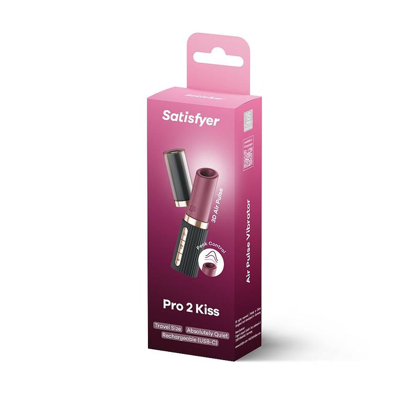 Satisfyer Pro 2 Kiss - Silk and Sin