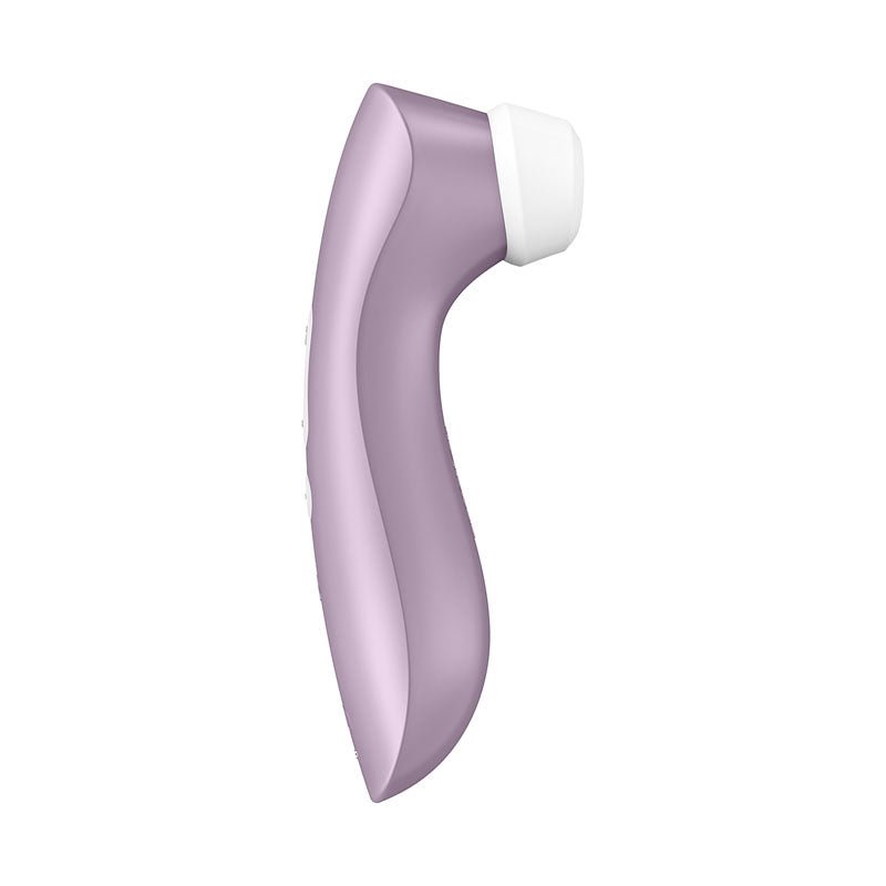 Satisfyer Pro 2+ Purple - Purple Touch - Free USB - Rechargeable Clitoral Stimulator with Vibration - silkandsin