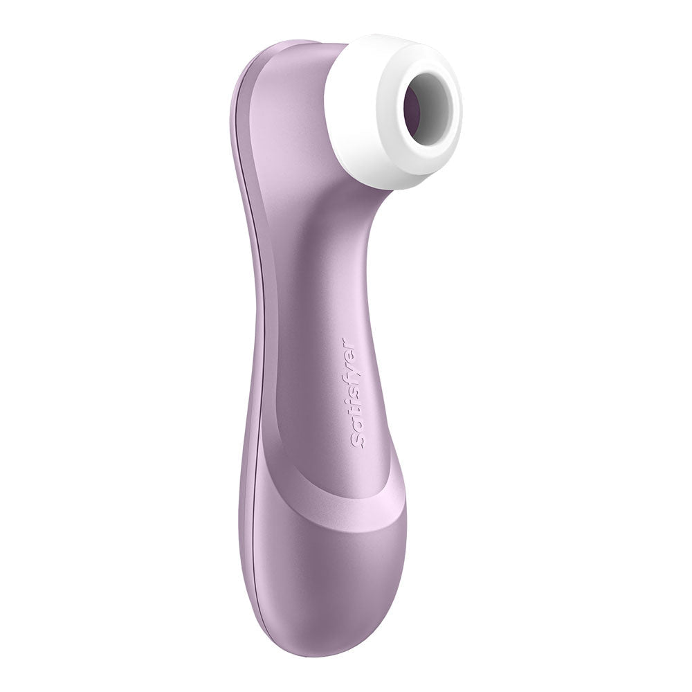 Satisfyer Pro 2 - Purple - Touch - Free USB - C Rechargeable Clitoral Stimulator - silkandsin
