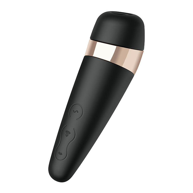 Satisfyer Pro 3+ - Touch - Free USB - Rechargeable Clitoral Stimulator with Vibration - silkandsin