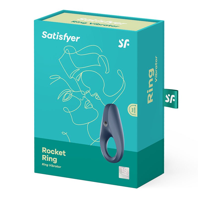 Satisfyer Rocket Ring - Vibrating Cock Ring - silkandsin