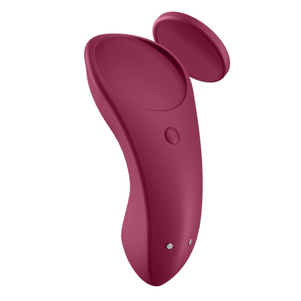 Satisfyer Sexy Secret - App Contolled USB - Rechargeable Panty Vibrator - silkandsin
