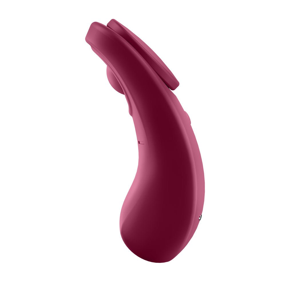 Satisfyer Sexy Secret - App Contolled USB - Rechargeable Panty Vibrator - silkandsin