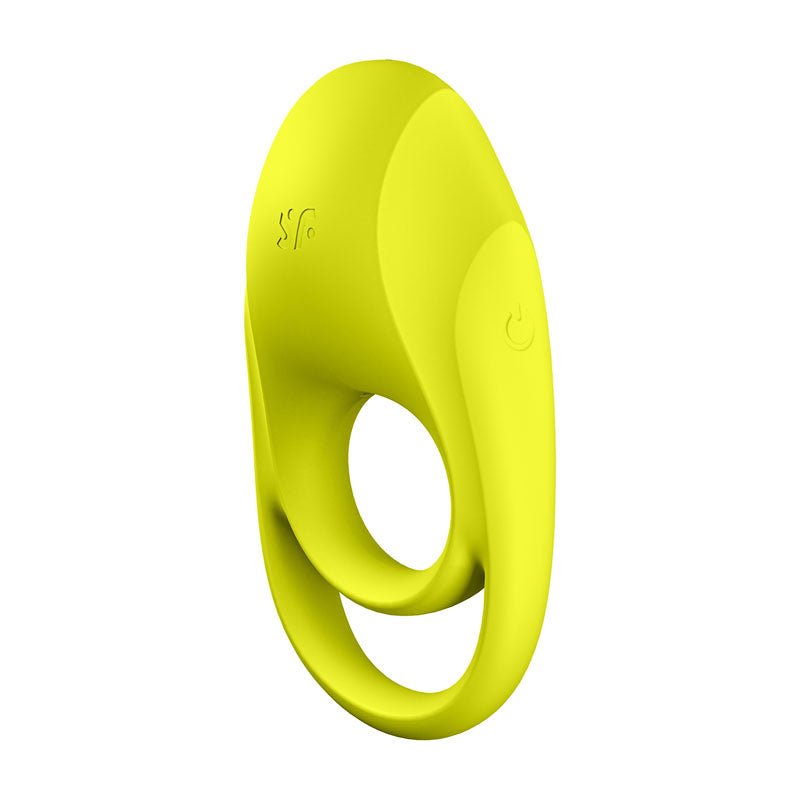Satisfyer Spectacular Duo - Light Green USB Rechargeable Cock & Balls Ring - silkandsin