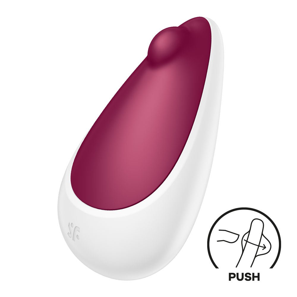 Satisfyer Spot On 3 - Berry USB Rechargeable Stimulator - Silk and Sin