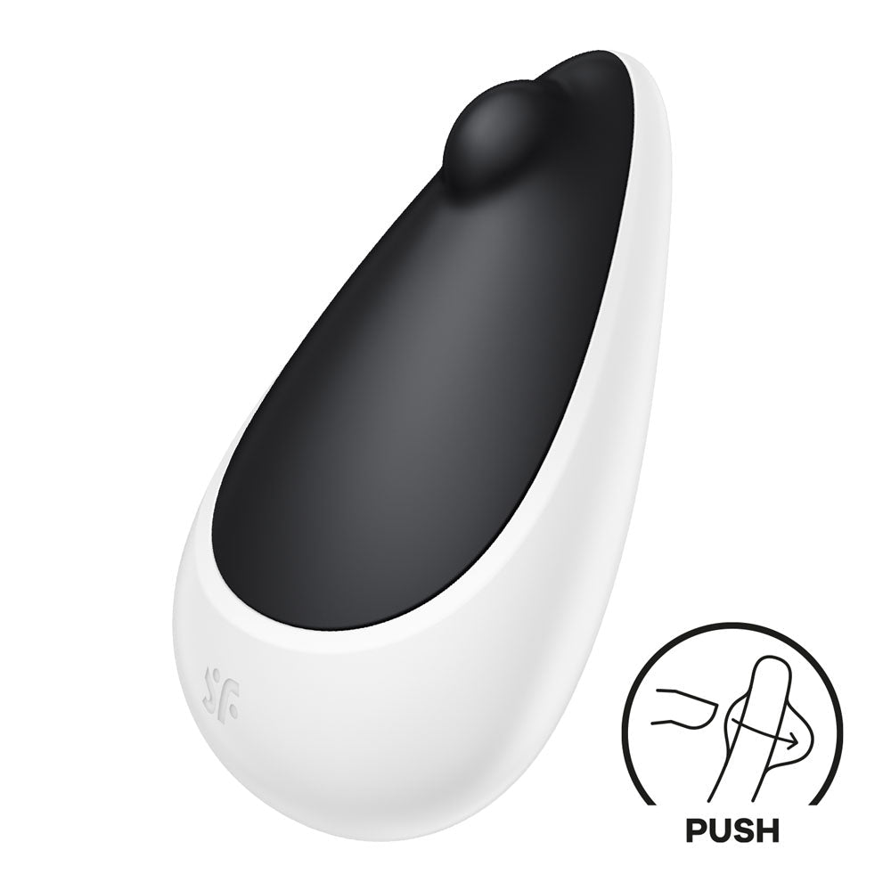 Satisfyer Spot On 3 - Black USB Rechargeable Stimulator - Silk and Sin