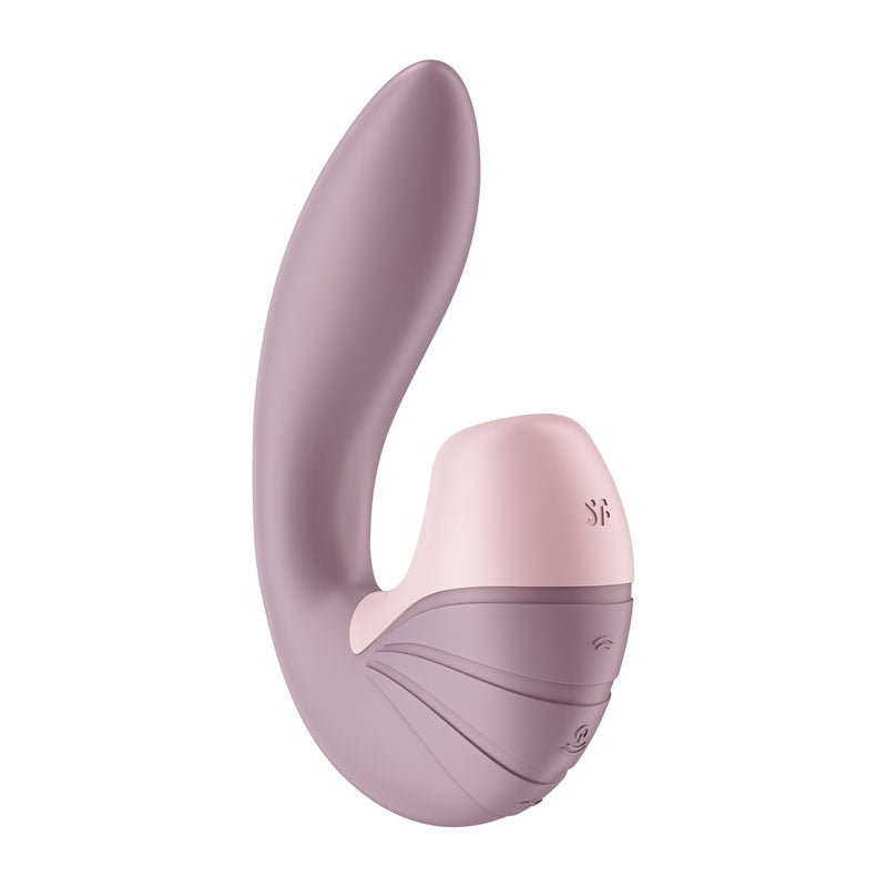 Satisfyer Supernova - Old Rose USB Rechargeable Vibrator with Air Pulsation - silkandsin