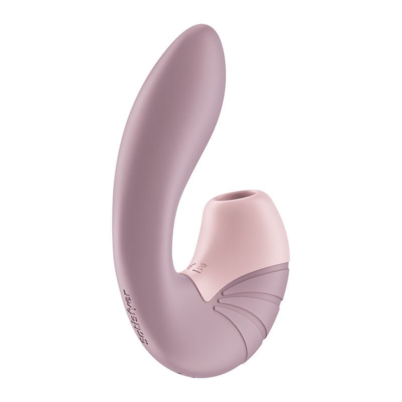 Satisfyer Supernova - Old Rose USB Rechargeable Vibrator with Air Pulsation - silkandsin