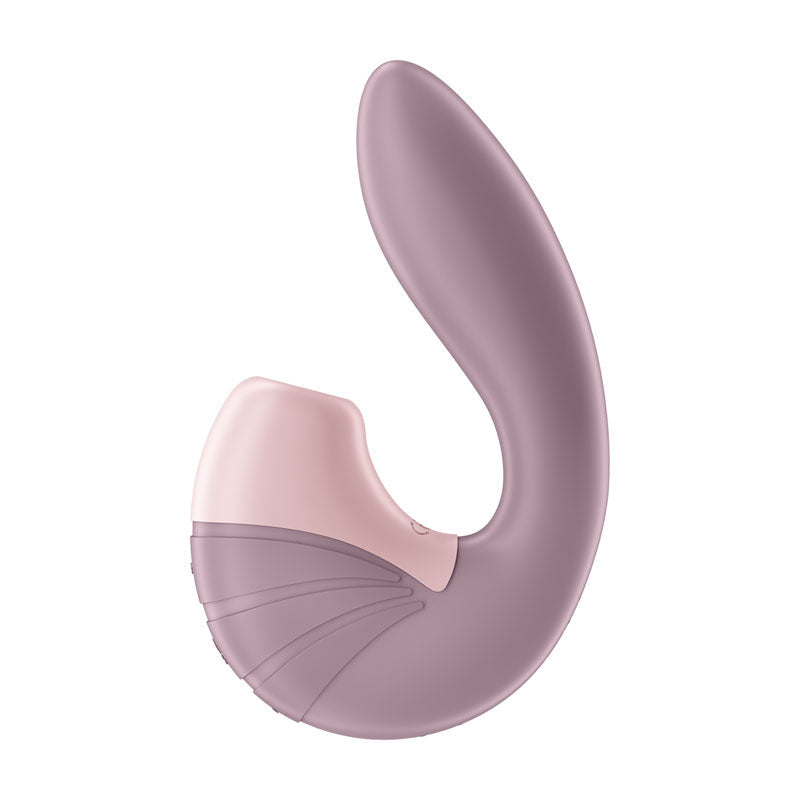 Satisfyer Supernova - Old Rose USB Rechargeable Vibrator with Air Pulsation - silkandsin