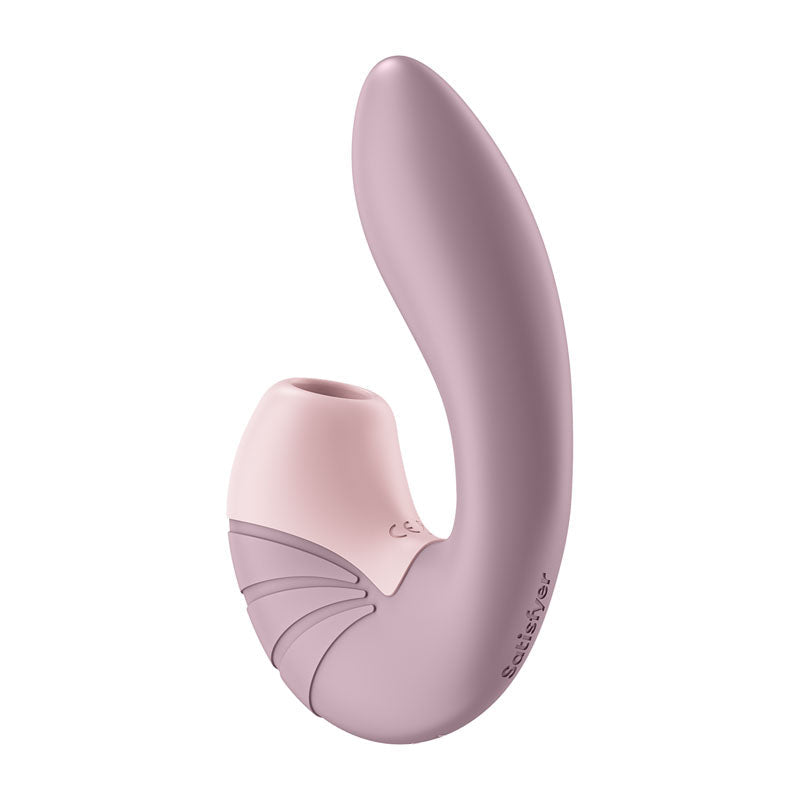 Satisfyer Supernova - Old Rose USB Rechargeable Vibrator with Air Pulsation - silkandsin