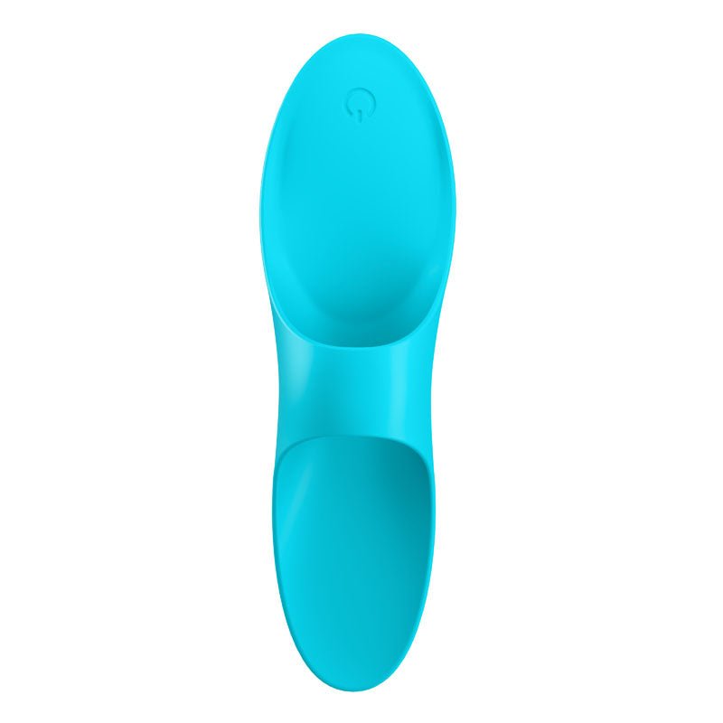 Satisfyer Teaser - Light Blue USB Rechargeable Finger Stimulator - silkandsin