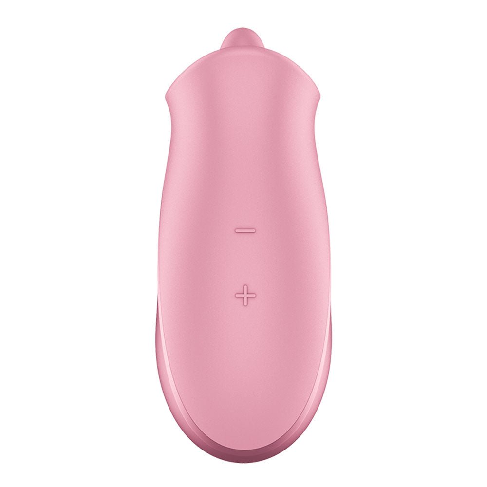 Satisfyer Tongue Lover - Pink USB Rechargeable Flicking Stimulator - silkandsin