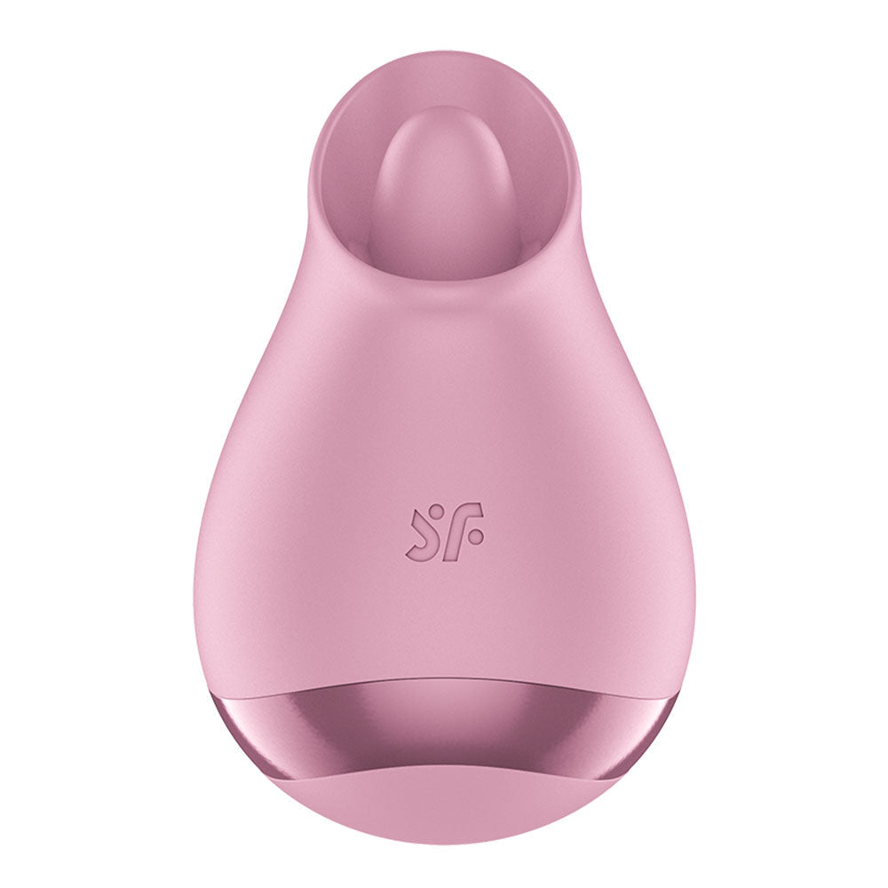 Satisfyer Tongue Player - Pink USB Rechargeable Flicking Stimulator - silkandsin