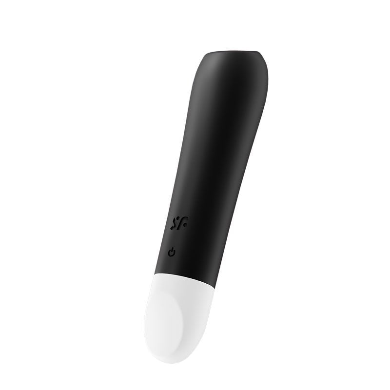 Satisfyer Ultra Power Bullet 2 - Black USB Rechargeable Bullet - silkandsin
