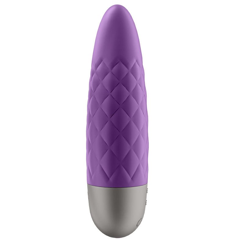 Satisfyer Ultra Power Bullet 5 - Purple USB Rechargeable Bullet - silkandsin