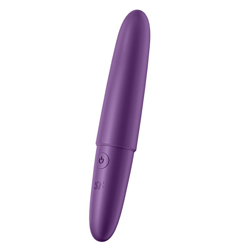 Satisfyer Ultra Power Bullet 6 - Purple USB Rechargeable Bullet - silkandsin