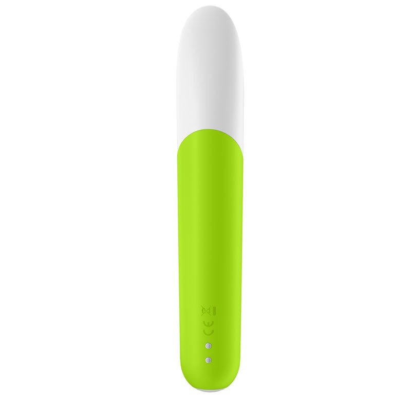 Satisfyer Ultra Power Bullet 7 - Green USB Rechargeable Bullet - silkandsin