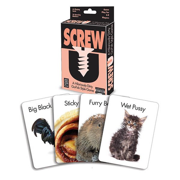 Screw U - Party Card Game - Silk and Sin