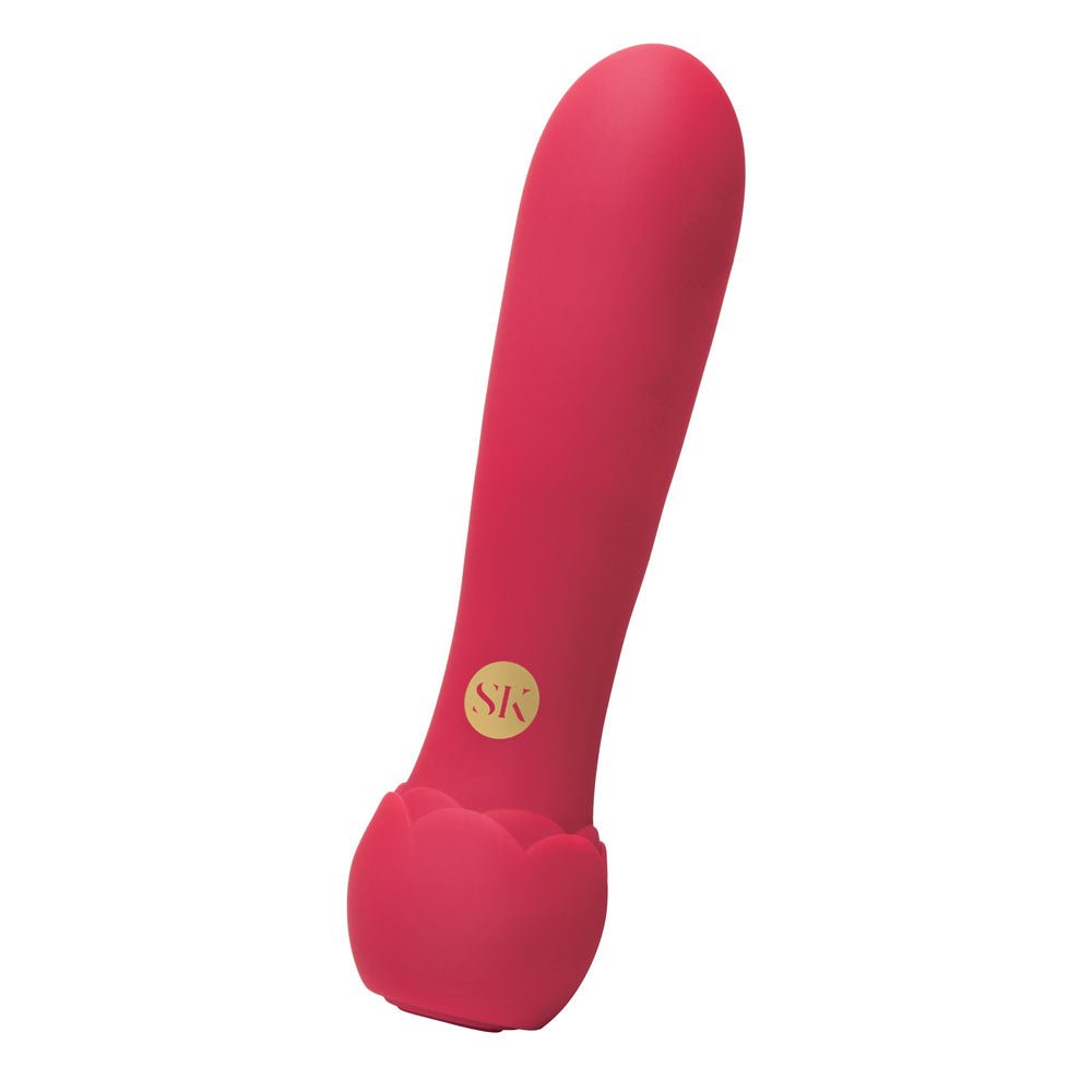 Secret Kisses ROSEGASM Lush Bliss Bullet - Red 10.8 cm USB Rechargeable Bullet - Silk and Sin