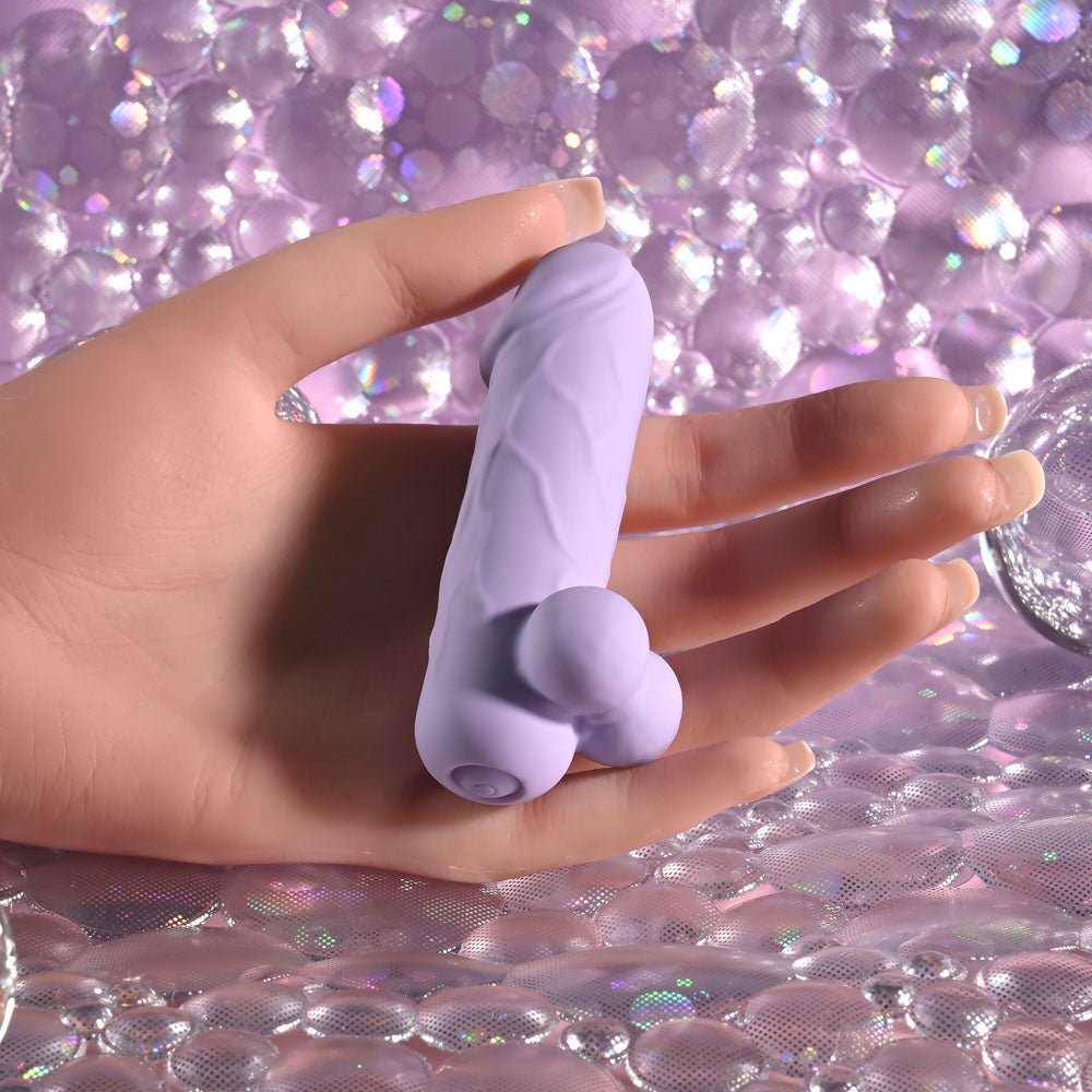 Selopa BALLSY BULLET - Purple 9.2 cm USB Rechargeable Bullet - silkandsin